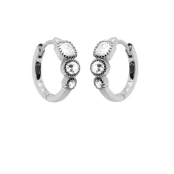 Karma Hinged Hoops Holly