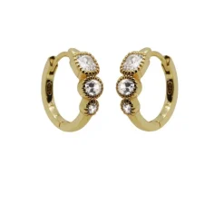 Karma Hinged Hoops Holly