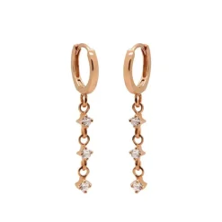 Karma Hinged Hoops Sparks