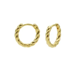 Karma Hinged Hoops Twister