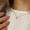 Karma Necklace 3D Heart - Goldplated