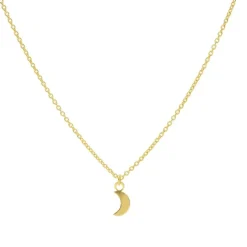 Karma Necklace Moon - Gold plated