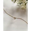 Karma Necklace Open Heart - Goldplated