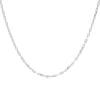 Karma Necklace Queens Chain Diamond - Silver
