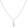 Karma Necklace Rose - Silver