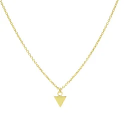 Karma Necklace Triangle - Gold plated