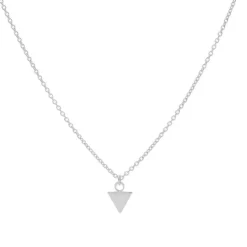 Karma Necklace Triangle - Silver