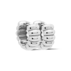 Karma Plain Hinged Hoops Chunky