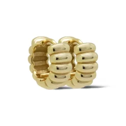 Karma Plain Hinged Hoops Chunky