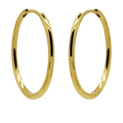 Karma Plain Hoops 4CM