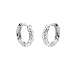 Karma Zirconia Hinged Hoops Best Basic