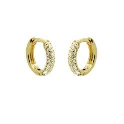 Karma Zirconia Hinged Hoops Best Basic