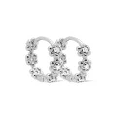 Karma Zirconia Hinged Hoops Daphnee