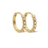 Karma Zirconia Hinged Hoops Daniek