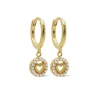 Karma Zirconia Hinged Hoops Romance
