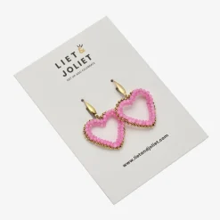 Liet & Joliet oorbellen Pink - J8082
