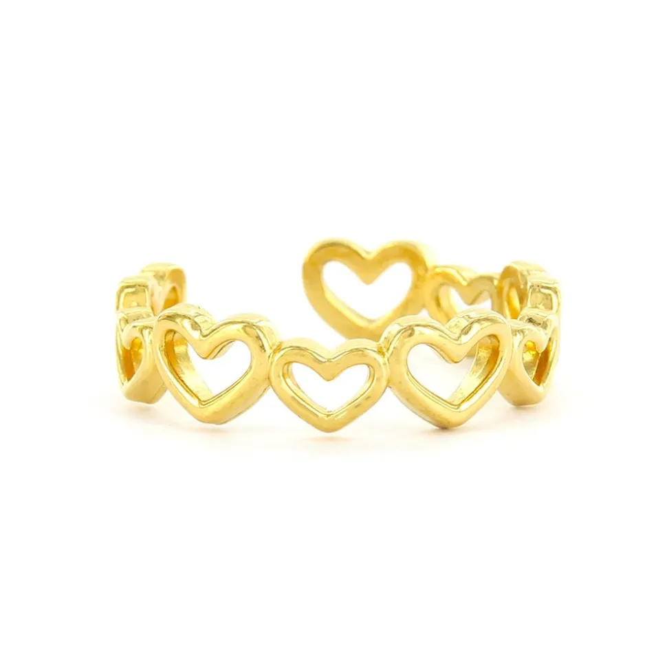 Liet & Joliet Ring Hearts - J7121