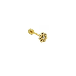 Piercing Flower - Gold Color