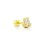 Piercing Zirconia Block - Gold Color