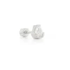 Piercing Zirconia Block - Silver