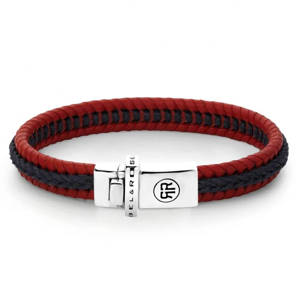 Rebel and Rose Dual Twisted Black-Red - L0183