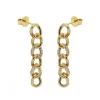 Symbols XL Zirconia Long Chain - Gold Color