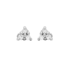 Symbols Zirconia Triple Dots - Silver