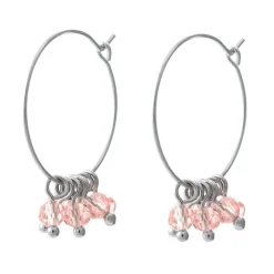 Viva Fashion Creolen Pink - 00992
